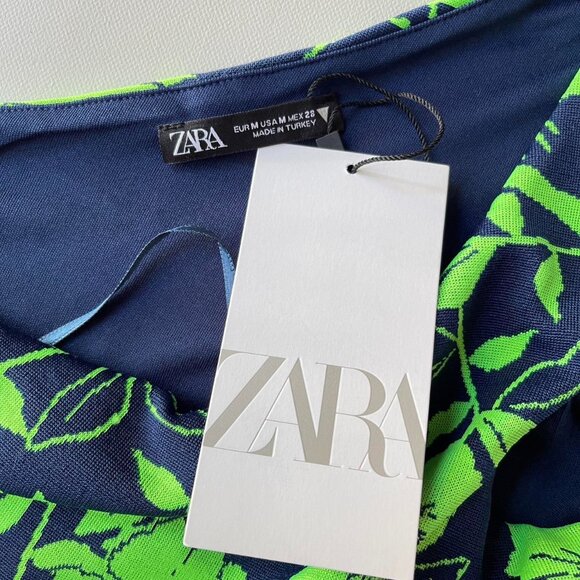 NWT Zara One Shoulder Crop Top - Picture 5 of 11